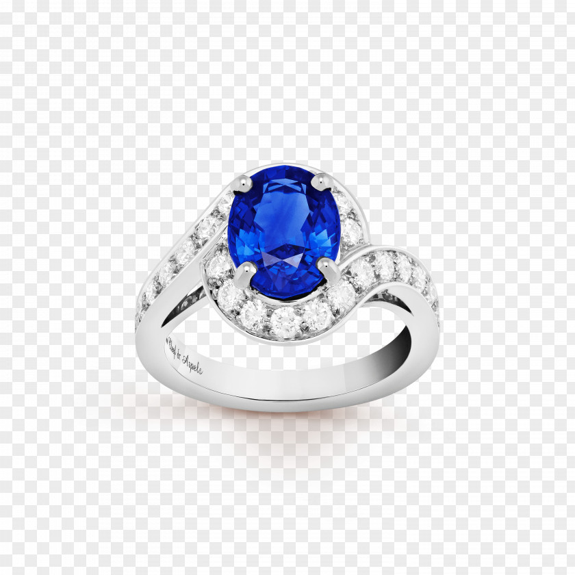 Creative Wedding Rings Engagement Ring Sapphire Jewellery PNG