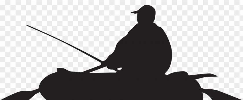 Fisherman And Boat Silhouette Clip Art Image Portrait Photography PNG