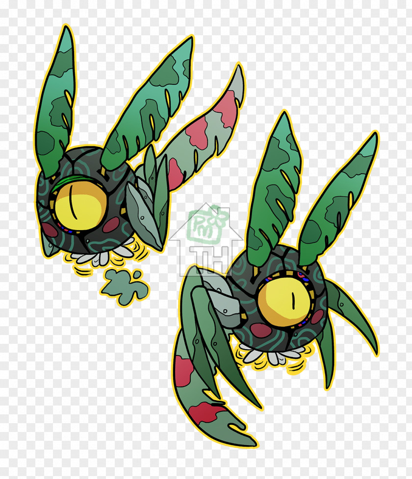 Insect Clip Art Illustration Butterfly Flower PNG
