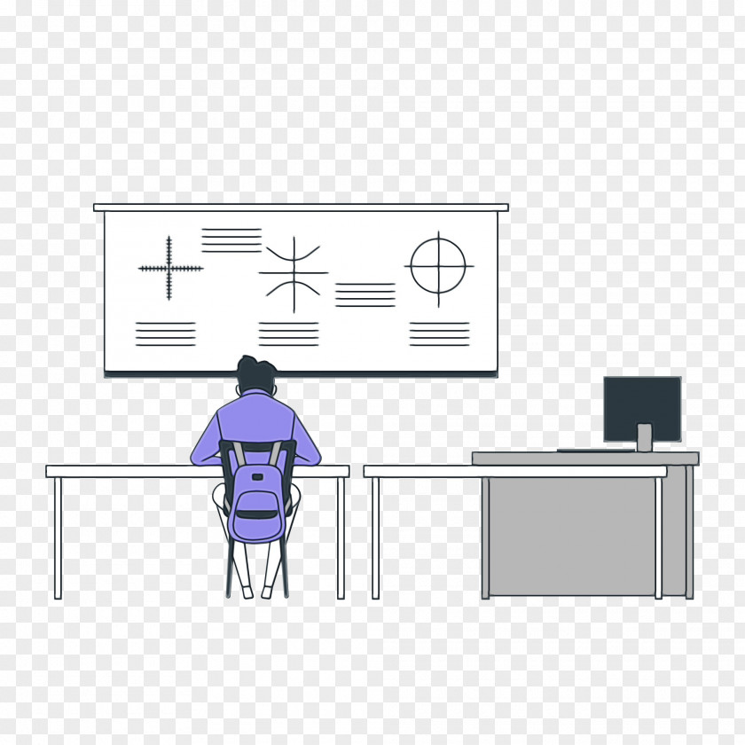 Table Desk Furniture Cartoon Text PNG