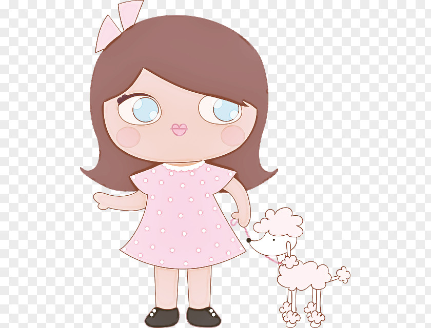 Toddler Child Cartoon Pink Animation PNG