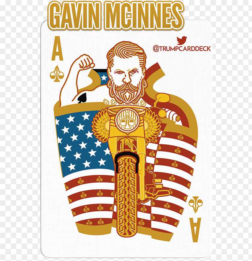 Trump Card Playing Proud Boys Ace United States PNG