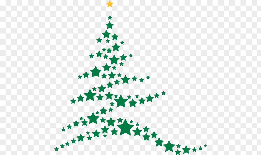 Christmas Tree Spruce Star PNG