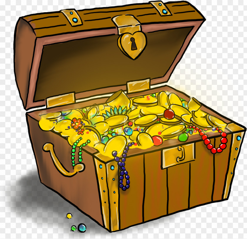 Fantasy Title Box Buried Treasure Drawing Hunting PNG