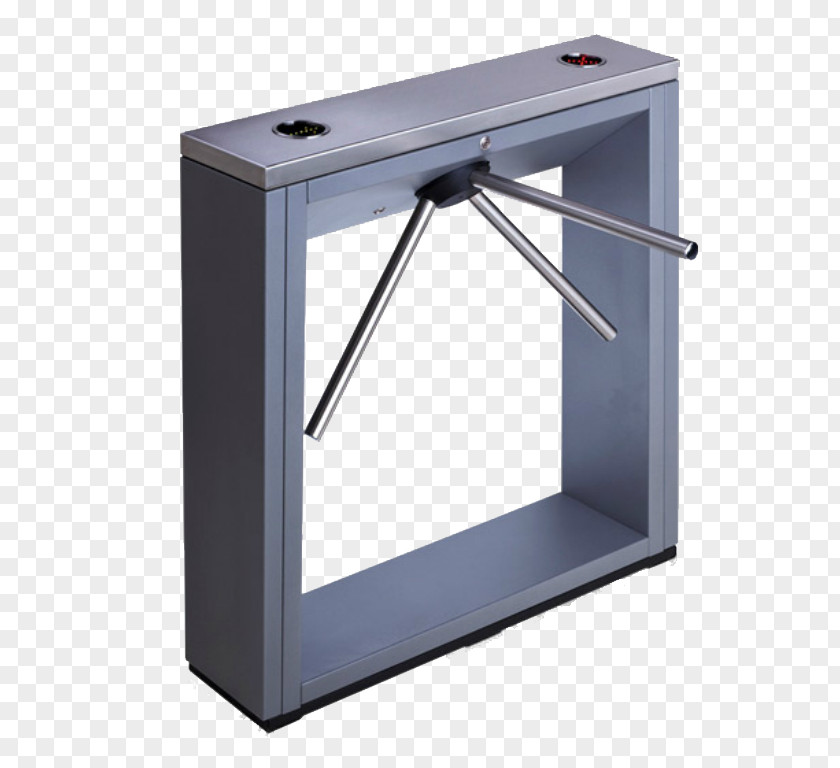 Gate Turnstile Access Control Security Stainless Steel System PNG