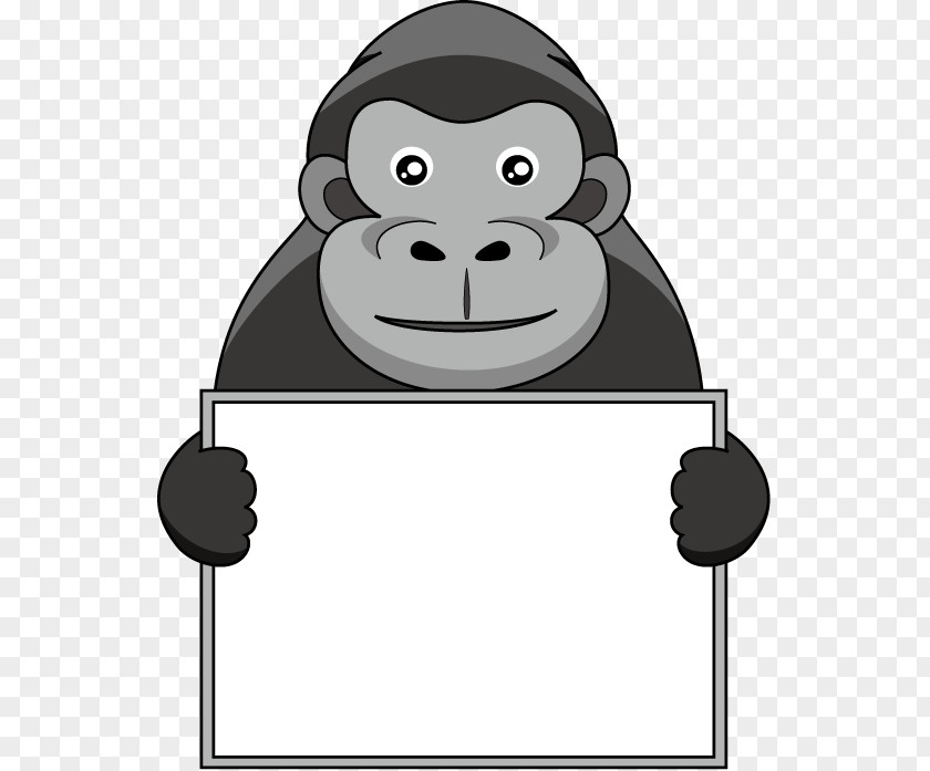 Gorilla Photography Clip Art PNG