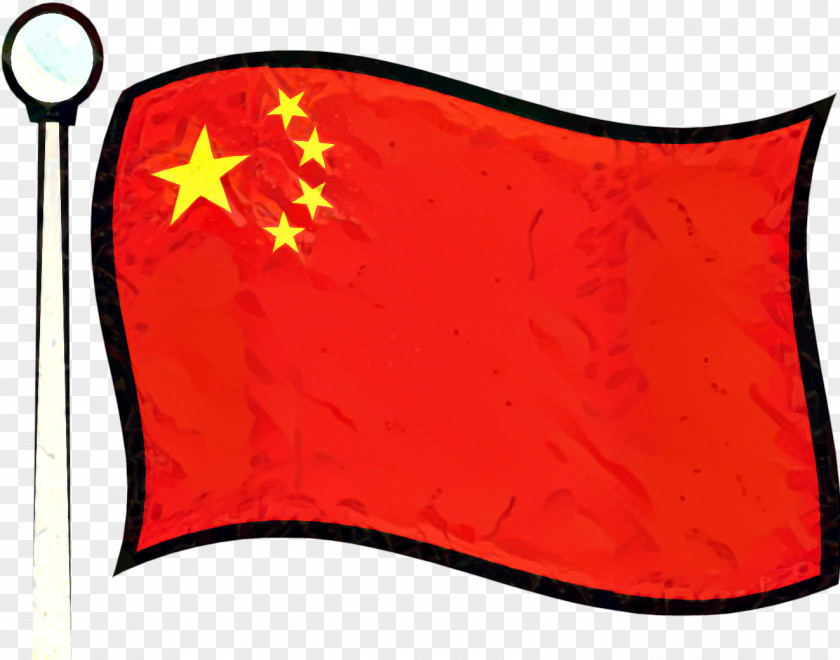 Red Flag Chinese PNG