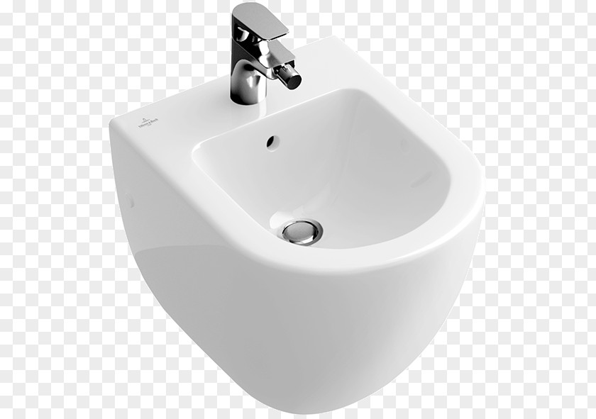 Bide Villeroy & Boch Subway 2.0 WC White Bidet Ceramic PNG