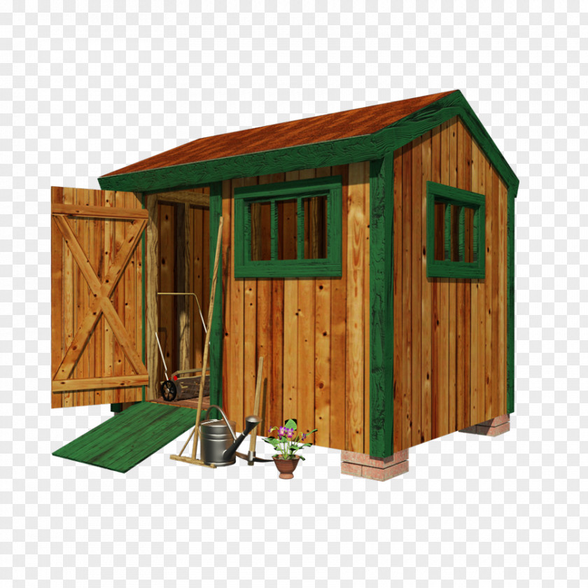 Cottage Shed Garden Tool Building House PNG