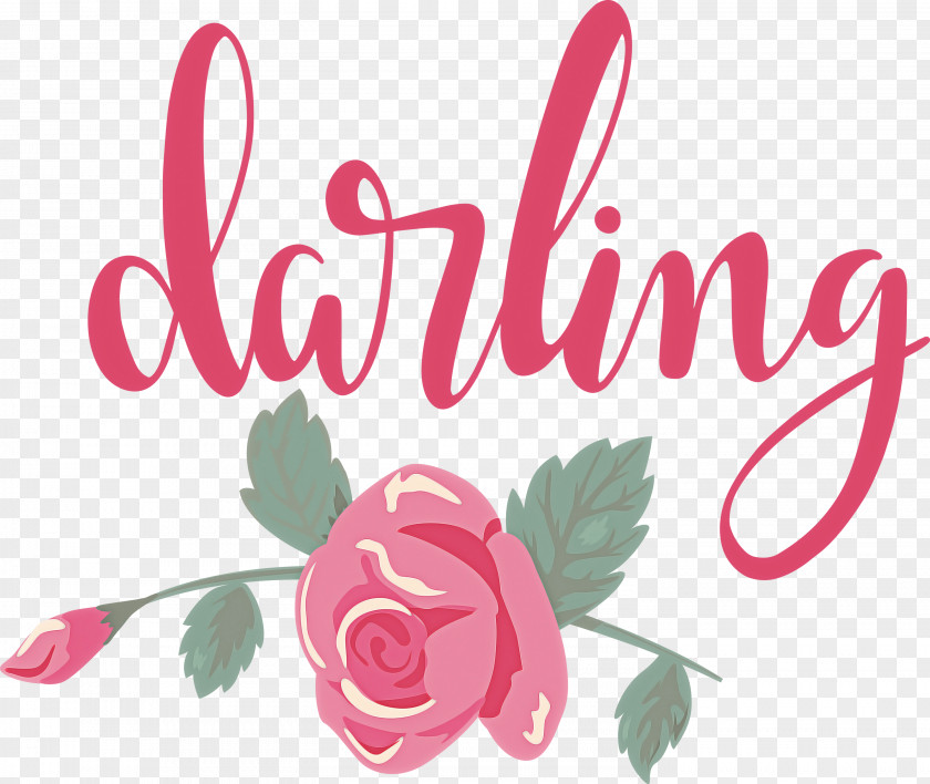 Darling Wedding PNG