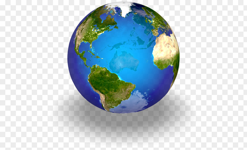 Earth Transparent Application Software Icon PNG