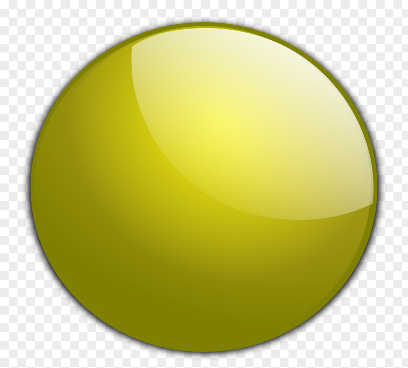 Gold Circle Button Clip Art PNG