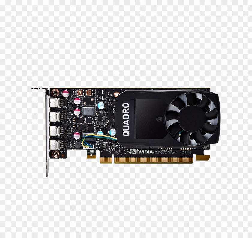 Nvidia Graphics Cards & Video Adapters NVIDIA Quadro P600 GDDR5 SDRAM Processing Unit PCI Express PNG