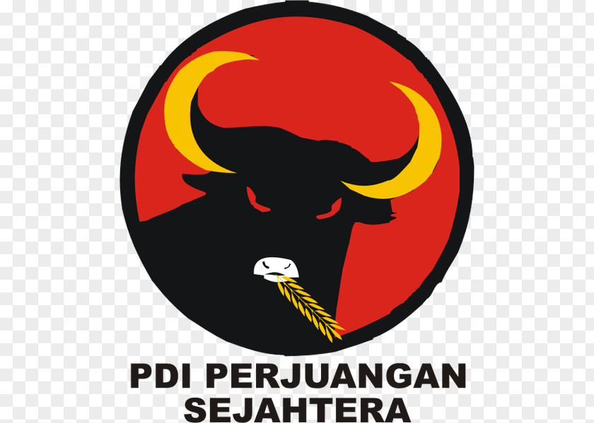 PDI Perjuangan Indonesian Democratic Party Of Struggle Logo Prosperous Justice Political Graphic Design PNG