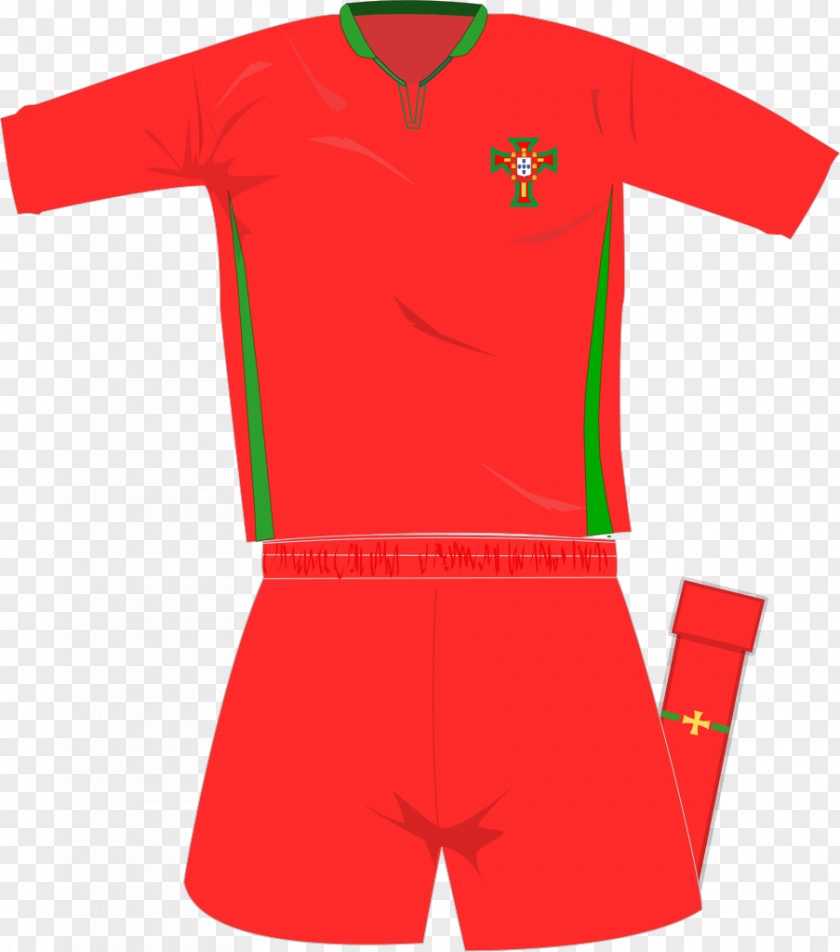 Portugal National Football Team Kit T-shirt Tracksuit Uniform PNG