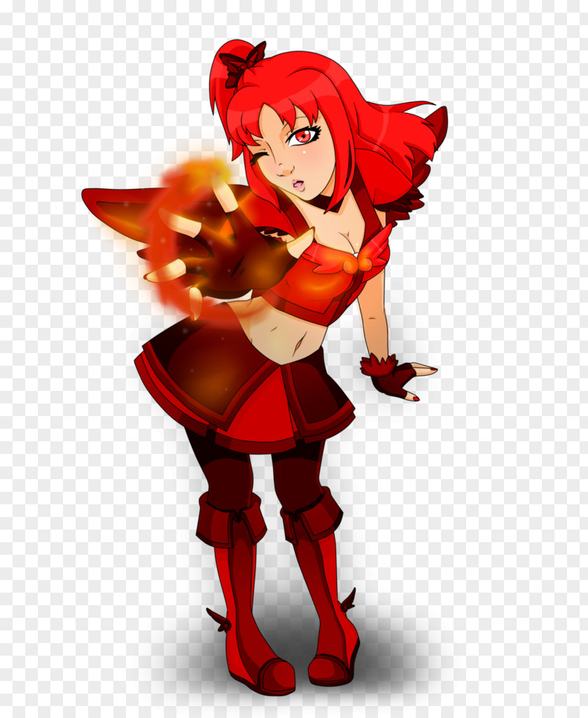 Red Cardinal DeviantArt Fan Art Paint Tool SAI PNG