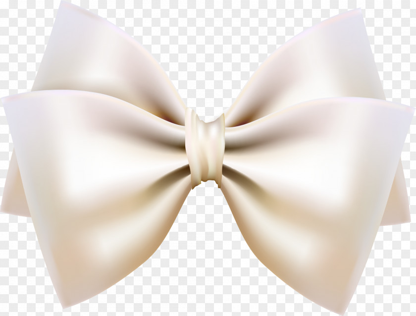 Simple White Bow Tie Butterfly Shoelace Knot Ribbon PNG
