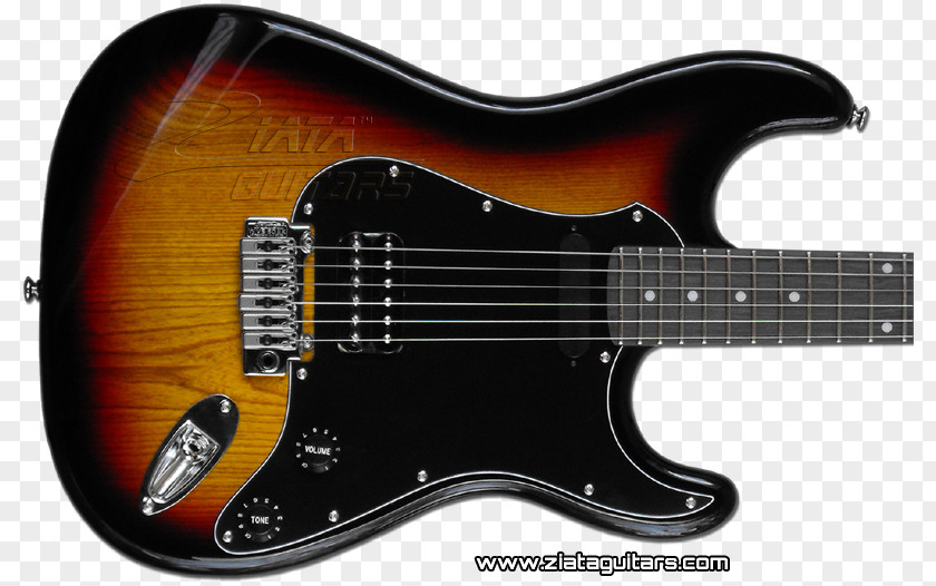 Sunburst Fender Stratocaster Electric Guitar Musical Instruments Bass PNG