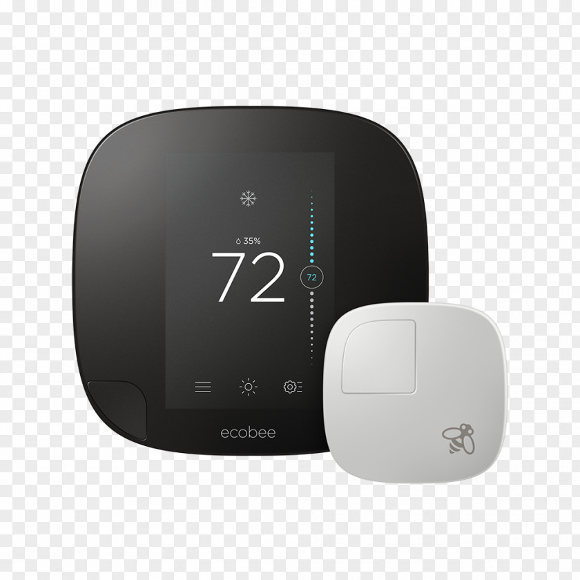 Technology Thermostat Sensor Ecobee Ecobee3 Remote Sensing PNG
