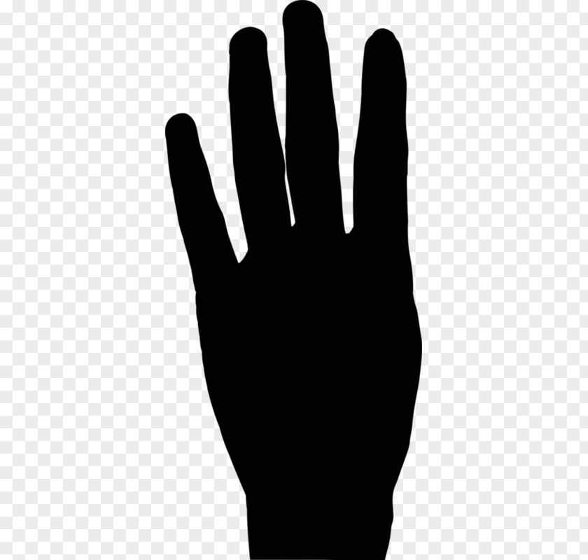 Thumb Hand Model Glove Silhouette Font PNG