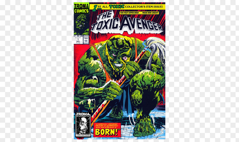 Toxic Avenger The Troma Entertainment Comic Book Marvel Comics Avengers PNG