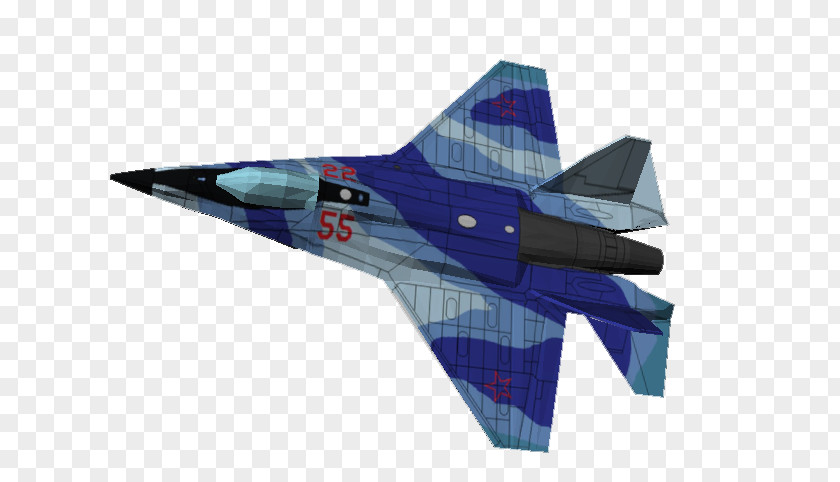 Aircraft Fighter Mikoyan LMFS Stealth PNG
