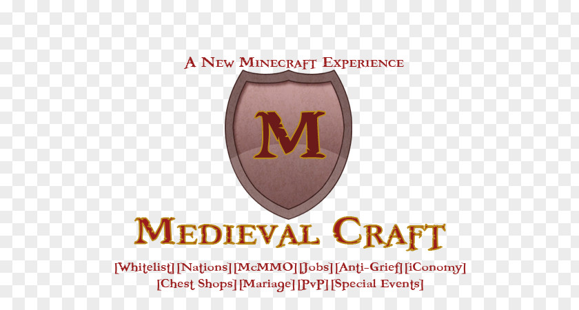 Banner Medieval Logo Brand Font PNG