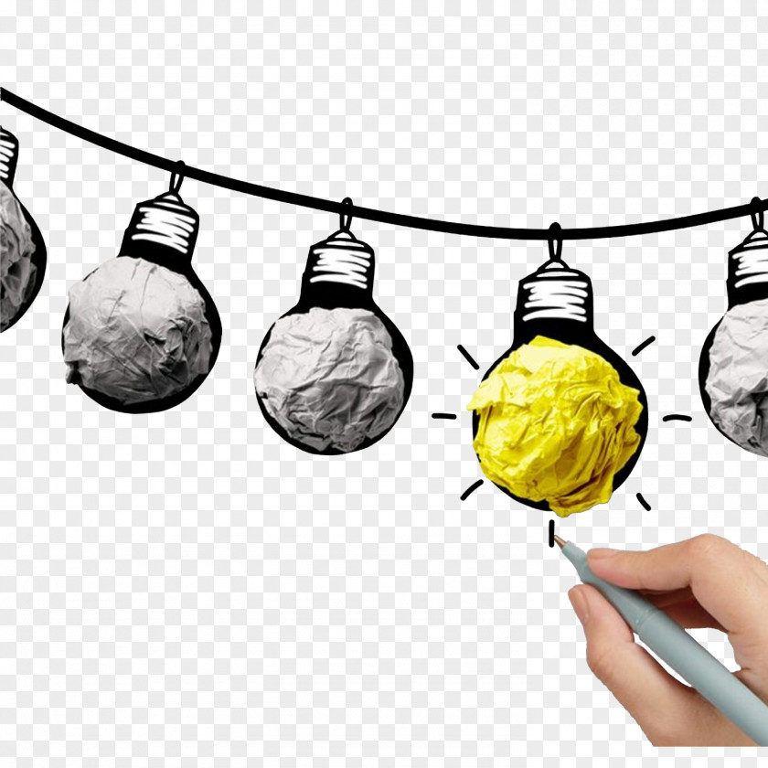 Environmentally Friendly Lamp Incandescent Light Bulb Drawing Idea Royalty-free PNG