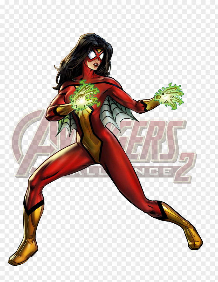 Spider Woman Spider-Woman (Jessica Drew) Spider-Man Marvel: Avengers Alliance Black Panther Anya Corazon PNG
