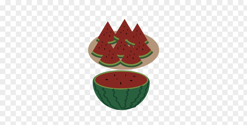 Watermelon Citrullus Lanatus Euclidean Vector Drawing PNG