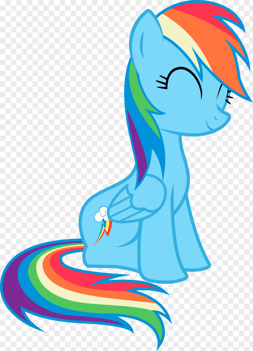 Blue Pony Rainbow Dash Pinkie Pie Sticker Clip Art PNG