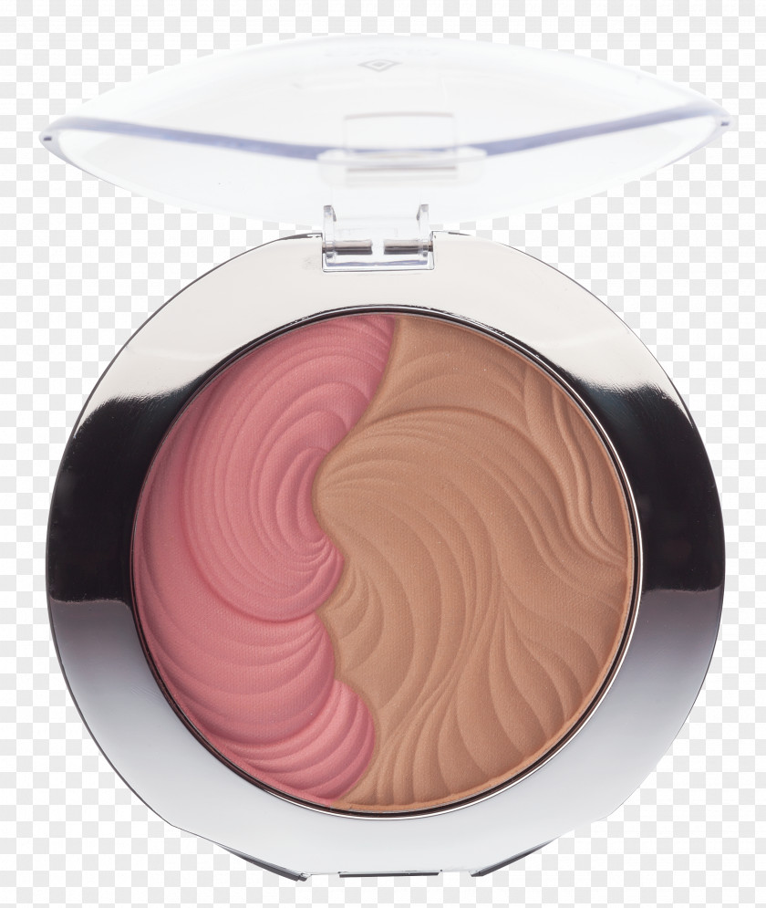 Blush Gold Cosmetics Product Design PNG