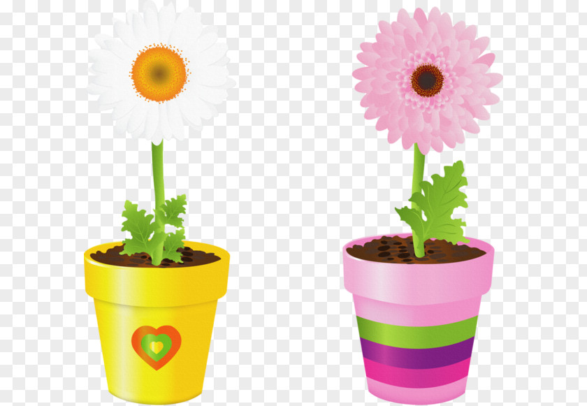 Flower Wall Decal Flowerpot Clip Art PNG