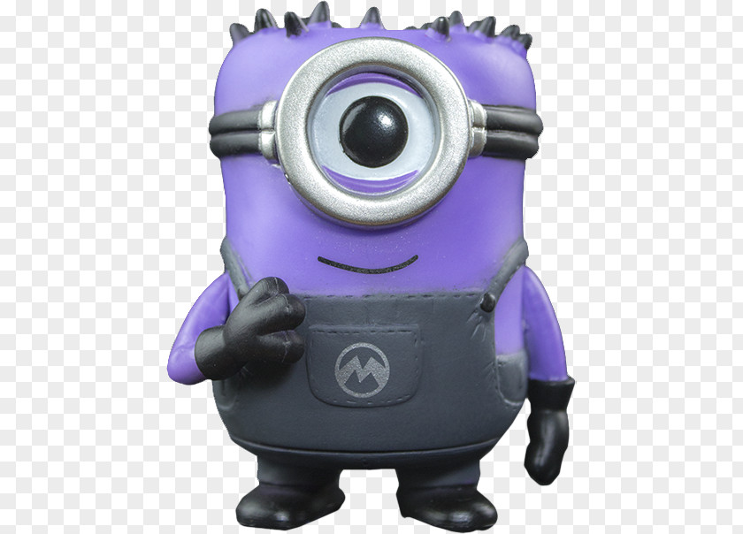 Purple Minion Dave The Despicable Me Figurine Funko Action & Toy Figures PNG