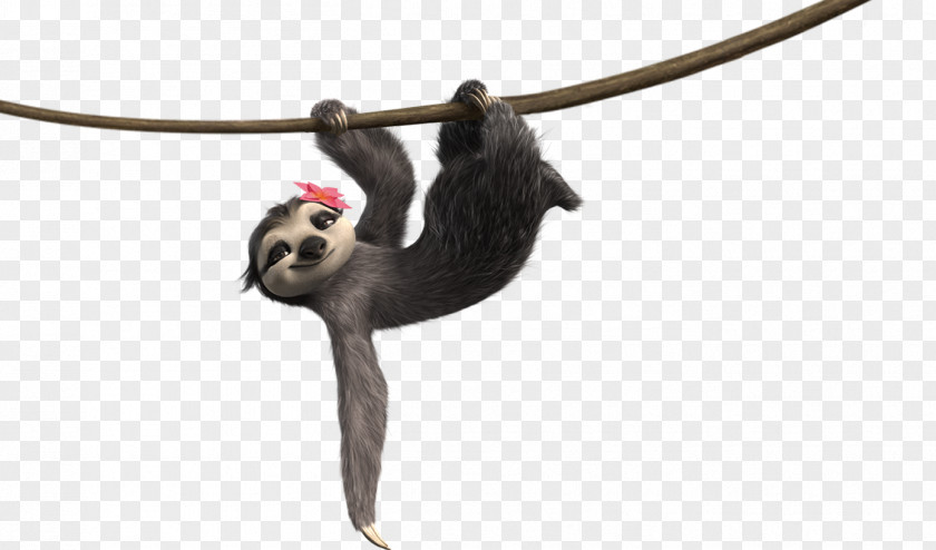 Rio Jewel Blu Sloth Sid PNG