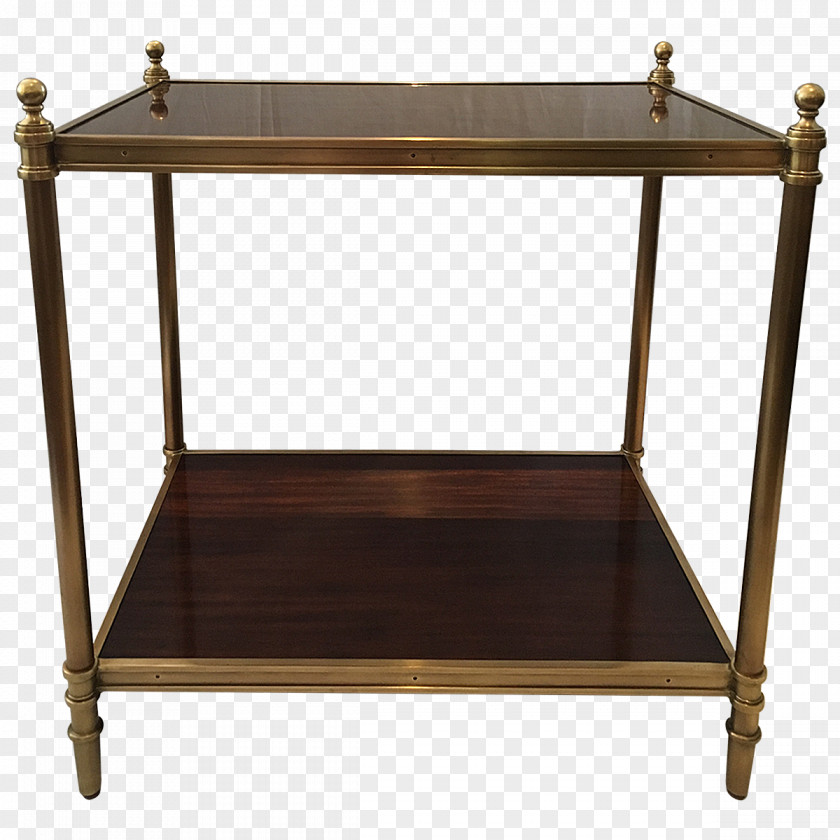 Brass Bedside Tables Furniture Coffee Shelf PNG