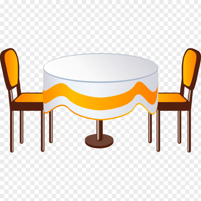 Creative Round Dining Table Furniture Clip Art PNG