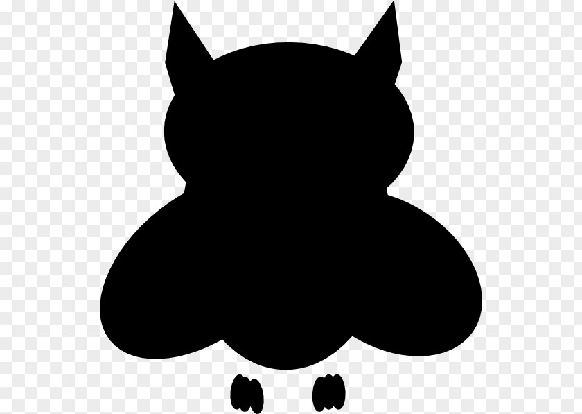 M Whiskers Cat Dog Clip Art Black & White PNG