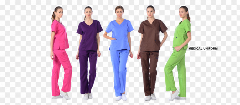 Women Dress Nurse Uniform Clothing Scrubs Nursing PNG