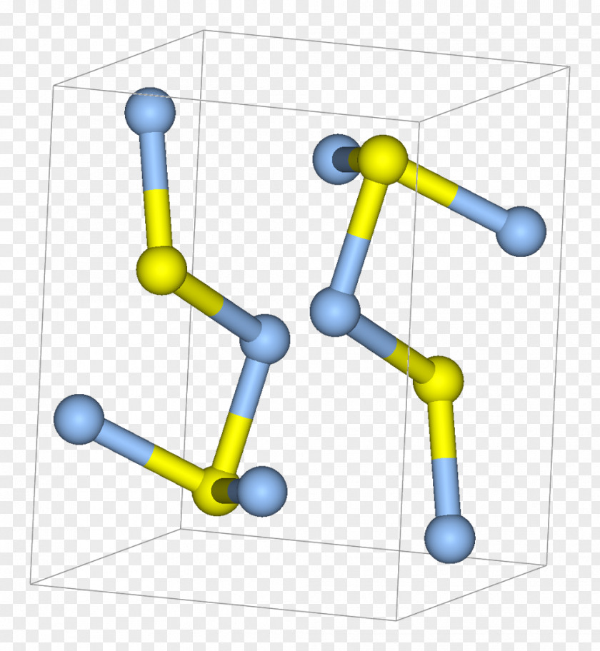 Cell Argentite Acanthite Silver Sulfide Crystal Structure Mineral PNG