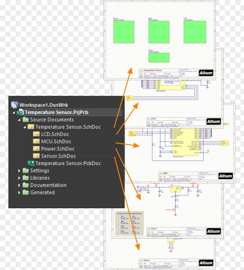 Design Circuit Diagram Computer Software Document Template PNG