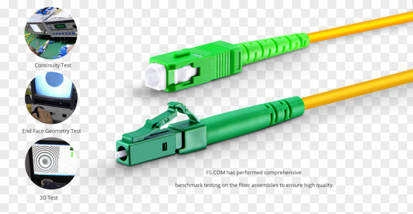 Fibre Optic Network Cables Single-mode Optical Fiber Connector Patch Cable PNG