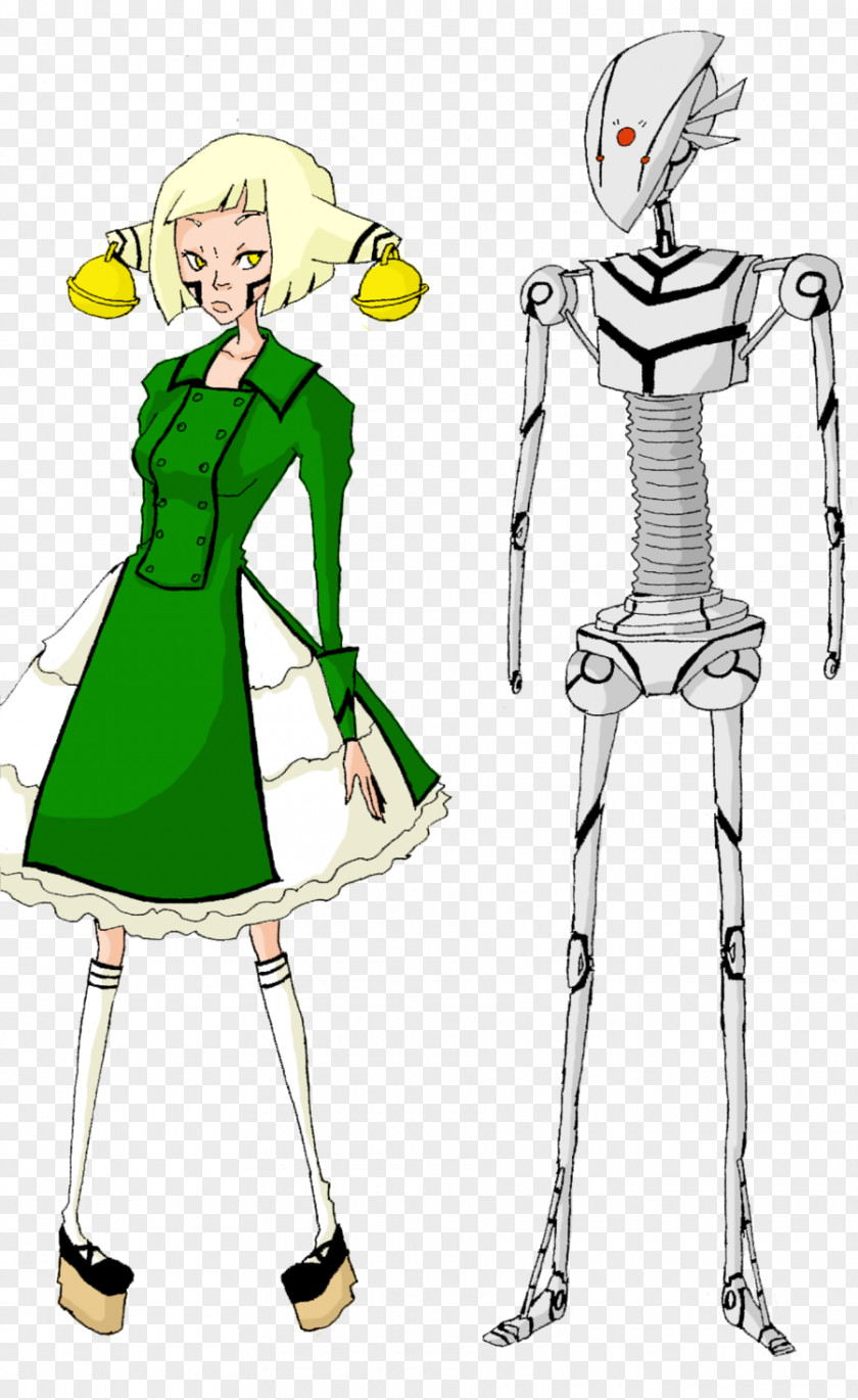 Human Robot Costume Design Drawing /m/02csf PNG