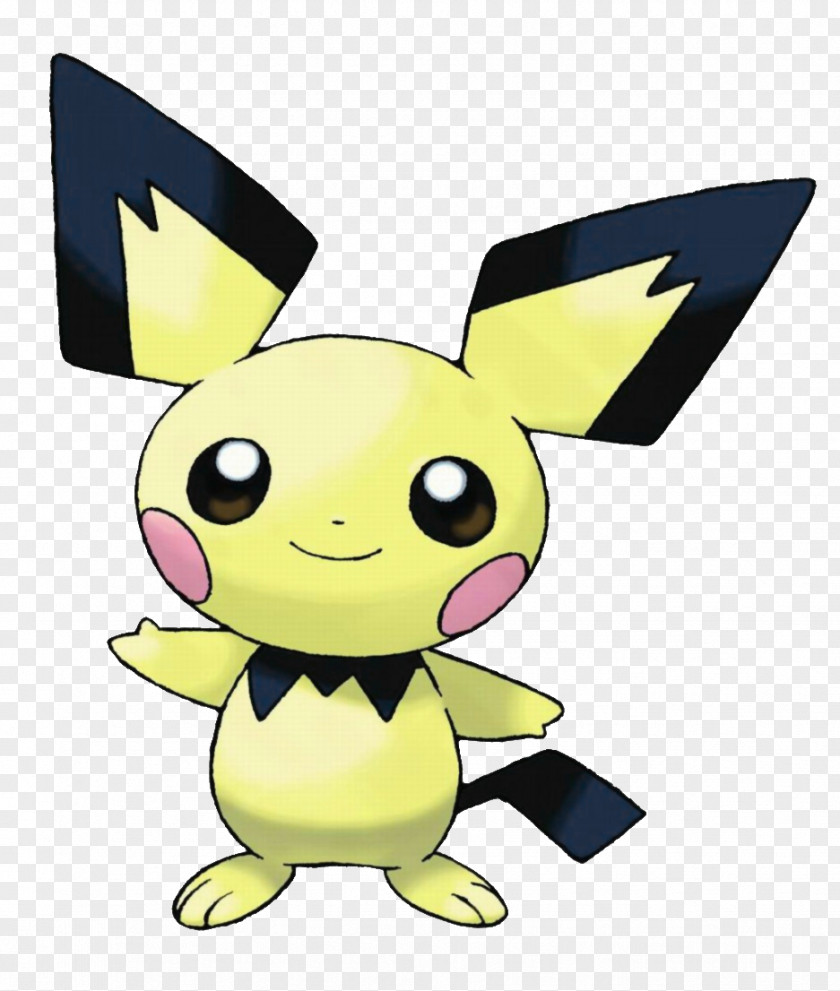 Pikachu Pichu Raichu Evolution Video Games PNG