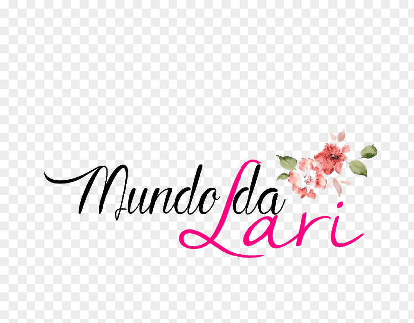 Ro Logo Floral Design Pink M Brand Font PNG
