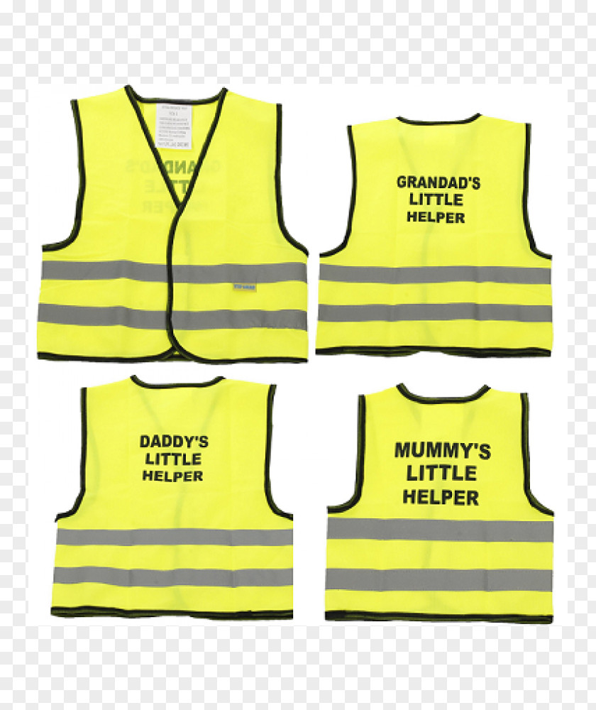Safety Vest Sleeveless Shirt T-shirt Gilets Clothing PNG