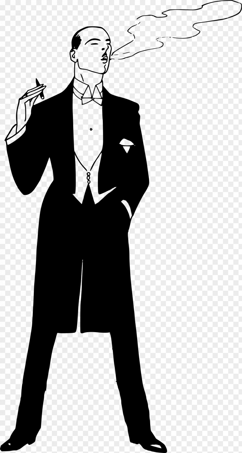 Tuxedo Suit Smoking Clip Art PNG