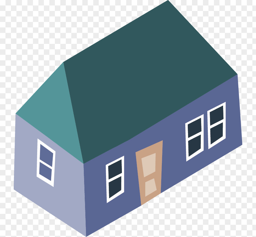 Vector Model House Drawing Cartoon PNG