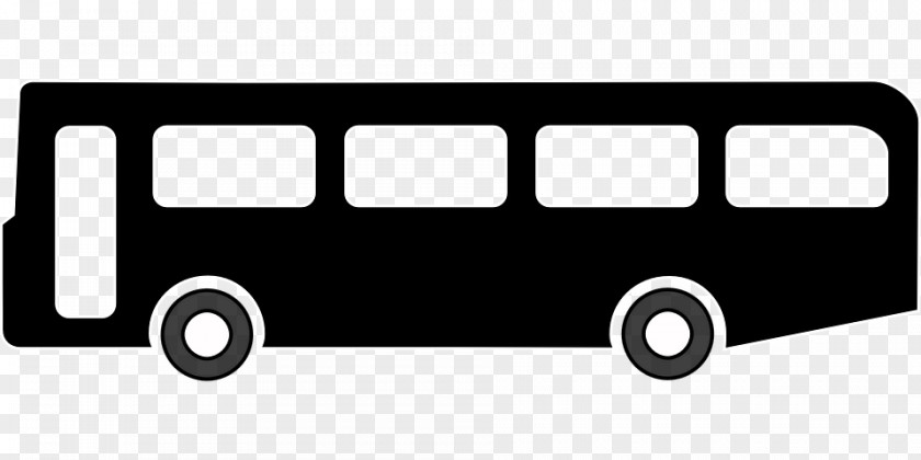 White Bus School Tour Service Clip Art PNG
