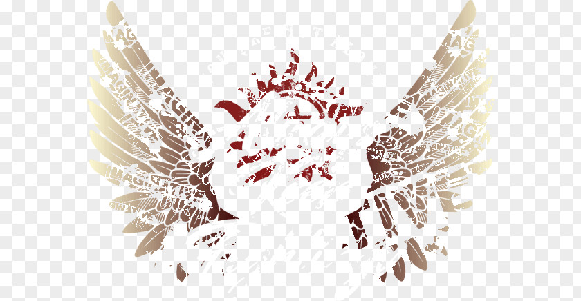Keep Fighting Feather Font PNG